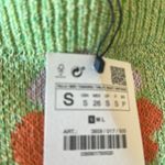 ZARA NWT  Floral Jacquard Knit Skirt  Bloggers Fave Photo 3