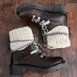 Aquatalia  Jamie Shearling and Leather Boots Photo 1