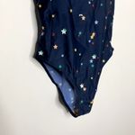 Summersalt Oasis Navy Stars Swim Bathing Suit Womens Size 4 Blue Photo 3