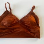 Aerie Sunnie Blossom Lace Padded Triangle Bralette Sz XL NWOT Photo 0