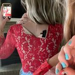 Boutique Red Top Photo 2