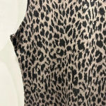 Nine West Animal Print Cap Sleeve Dress size large Photo 2