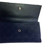 Gucci  STUDDED INTERLOCKING GG BLACK CANVAS & LEATHER CONTINENTAL WALLET Photo 6