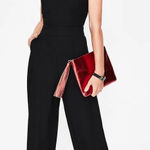 Boden Hexham Jumpsuit Black Wide Photo 0