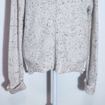 If It Were Me  Waffle Knit Oatmeal Sweater with Speckled Fabric Size XS Photo 4