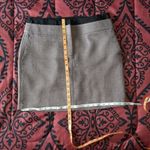 Loft Ann Taylor  Brown Tones Skirt Front Zipper Size 8 Photo 7