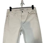 Lucky Brand  White High Rise Hayden Crop Denim Jeans Women Sz 6/28 Photo 2