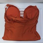 Cupshe One Peice Swimsuit w O-Ring Rust Orange Women’s L Large Photo 5