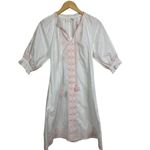 Julia Amory Mini Casablanca Dress Ballet‎ Pink Size XS NWT $298 No Belt!! White Photo 1