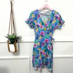 Lounge Fly Stitch Shoppe Disney Lilo and Stitch Tropical Wrap Ilana Dress Size M Photo 1