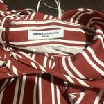 Amanda Uprichard Striped Halter Wide Leg Jumpsuit Sz S ASO Juliette Porter Photo 8