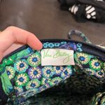 Vera Bradley Floral Crossbody Bag in Green and Blue Photo 6