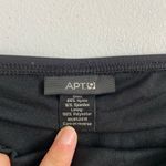 Apt. 9 NEW  women’s solid black stretch ruffle hem skirt lined swimsuit bottoms L Photo 5