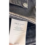 Rag and Bone  Womens Cornelia Dre Low Rise Slim Boyfriend Jeans Black Size 32 Photo 9