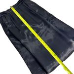 Vintage Halston Black Satin Pencil Skirt Size 8 Photo 7