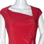 Komarov Dress Womens Medium Petite Pink Sheath Ruffle Classic Preppy Business Size undefined Photo 4