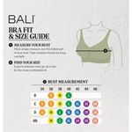 Brand New Bali Women's Size XL Wirefree Lined Bra Black Photo 2