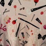 Kate Spade  Dream a Little Dream sleepshirt in pink with makeup & bows. Photo 10