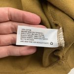 A New Day Mustard Brown Ruffle One Shoulder Jersey Knit Mini Dress L Photo 3