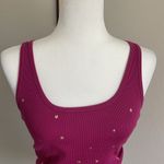 Bisou Bisou  Pink Sequin Women's Top Size S Photo 2