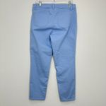 Talbots Size 10 Petite Light Blue Slim Ankle Chino Pants Classic Career Summer Photo 4