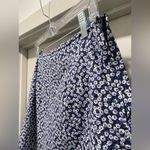 Studio Blue VTG Vintage Floral Print Casual Above Knee Skirt With Ruffle At Hem Photo 7