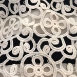 Adelyn Rae  Lace Striped Dress Photo 2