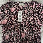 Urban Outfitters  Pink and Black Floral Top NWT size Small Photo 1