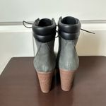 Timberland Women's Allington Heights Lace Grey/Green Boots Size 6.5 Photo 3