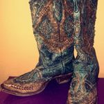 Corral Turquoise Tooled  Boots Photo 0