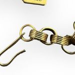 1928 Brand Cabochon Fall Maple Style Leaves Necklace Photo 3