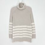 COS Striped Rollneck Turtleneck Knit Sweater Size XS Wool Cotton Blend Photo 2
