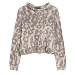 BLANK NYC NWT “This Is All I Ask” Leopard Hoodie S Photo 1