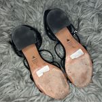 Schutz  Rosalia black strappy braided block heel sandal women’s shoe size 9 B Photo 8