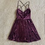 Forever 21  Maroon Velvet Dress Photo 2