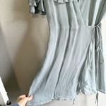 Reformation [] Juliana Sky Blue Dress Photo 10