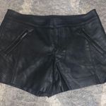 Club Monaco Leather Shorts Photo 1