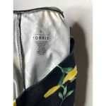 Torrid NEW  Black Pull On Bike Short Lemons Size 0 Photo 4