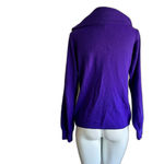 Vintage Designers Originals Royal Purple Cowl Neck Sweater Small S Photo 2