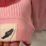 Pink Ribbed Rosemary Beach Long Sleeve Top Photo 3