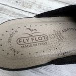 Fly Flot Slip On Clogs Sz 40/US 9 Black Mesh Leather Comfort Anti Shock Casual Photo 10