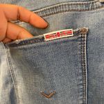 Hudson Jeans  Women's Classic Blue high rise straight Cropped Jeans Photo 4