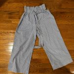 gingham pants Blue Size XS Photo 0