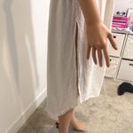 Anthropologie by  M braided button front split hem swim beach cover up SW2 3110 Photo 12