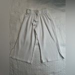 Joie  Women’s  White Gauze Wide Leg Drawstring 100% cotton Pant NWOT Photo 0