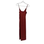 Shona joy Luxe Tie Front Cocktail Dress Sangria Red Size 4 NWT Photo 5