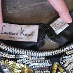Laurence Kazar  Vintage  Beaded Embroidered Dress Size L And Jacket M Photo 8