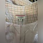 Andree by Unit Woman’s  Tweed Blazer Pink White Tan (717) Photo 4
