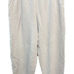 Madewell  MWL Jogger Pants Womens Khaki Drawstring Pockets Athleisure Large EUC Photo 0