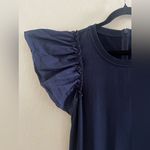 SUNDAY by ANTHROPOLOGIE Romper sz S Blue Photo 2